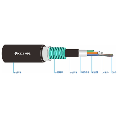 KEG.TA53系列 松套层绞式加强铠装室外光缆