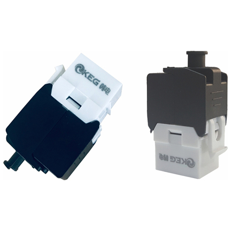 KEG.CM系列 RJ45插座模块(180度免打)